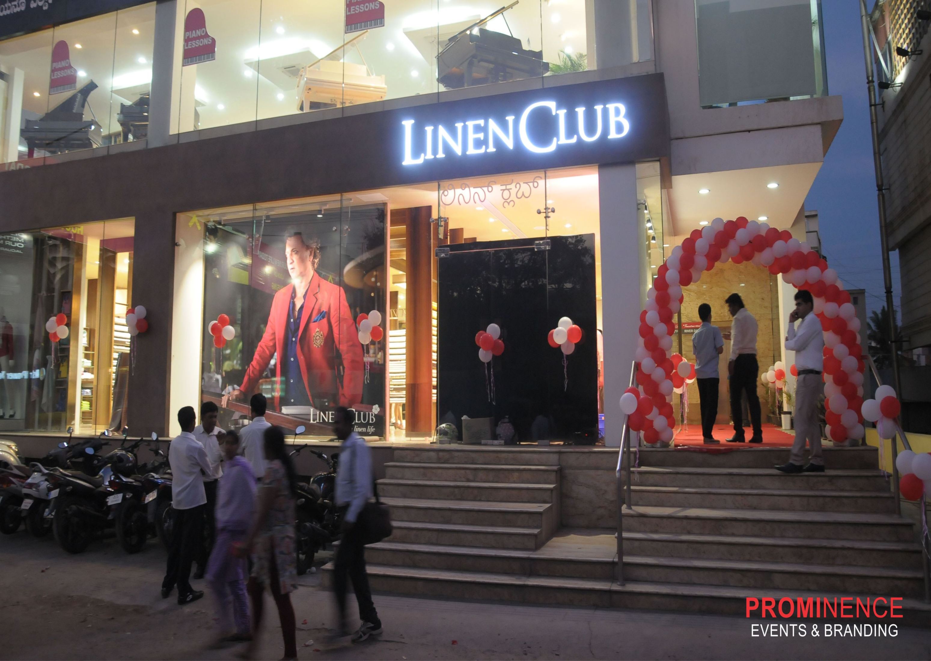 Linen Club Store Launch